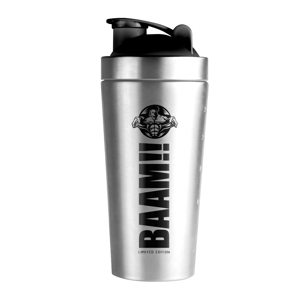 STAINLESS STEEL SHAKER BOTTLE